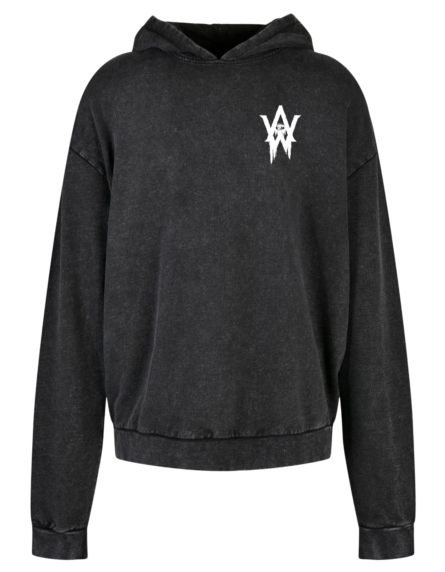 We Awake - Oversize Acid Washed Hoodie "Retangled"