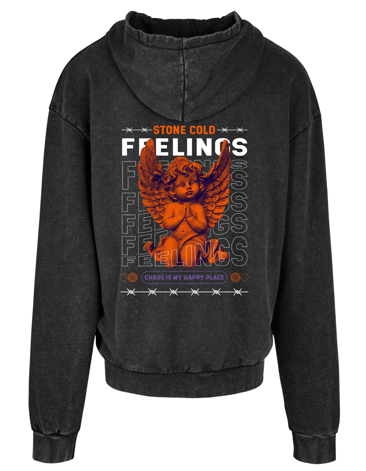 Oversized Hoodie "Stone Cold Feelings"