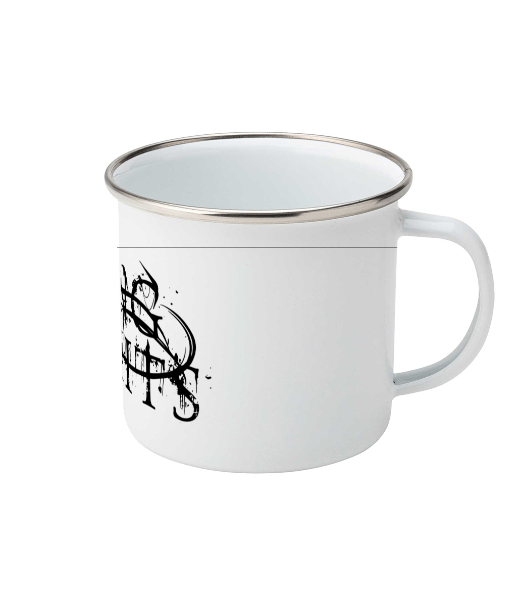 In Dying Lights - Emaille Becher "Logo"