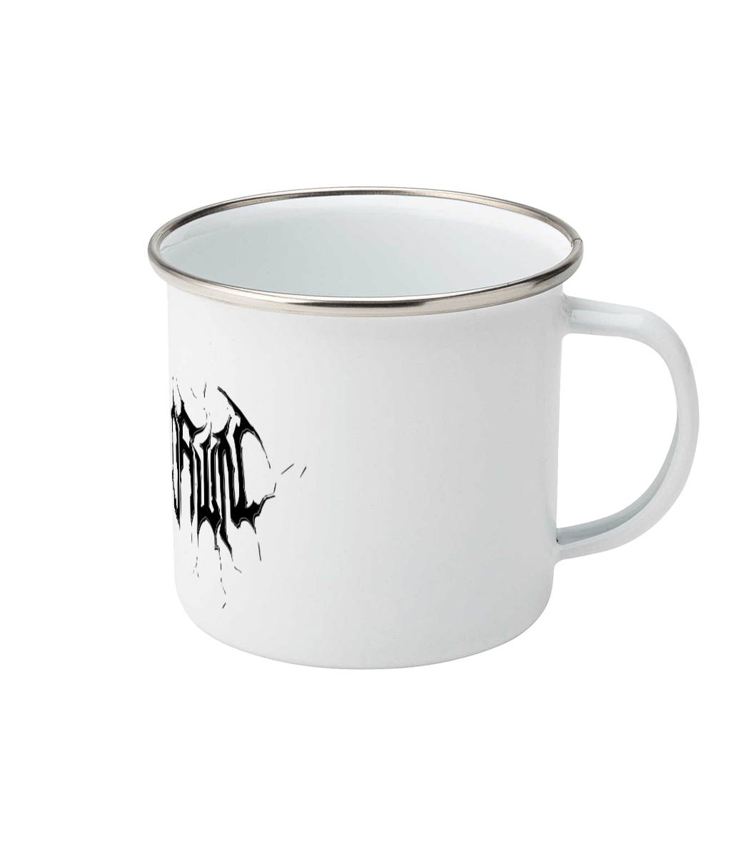 In Dying Lights - Emaille Becher "Logo"