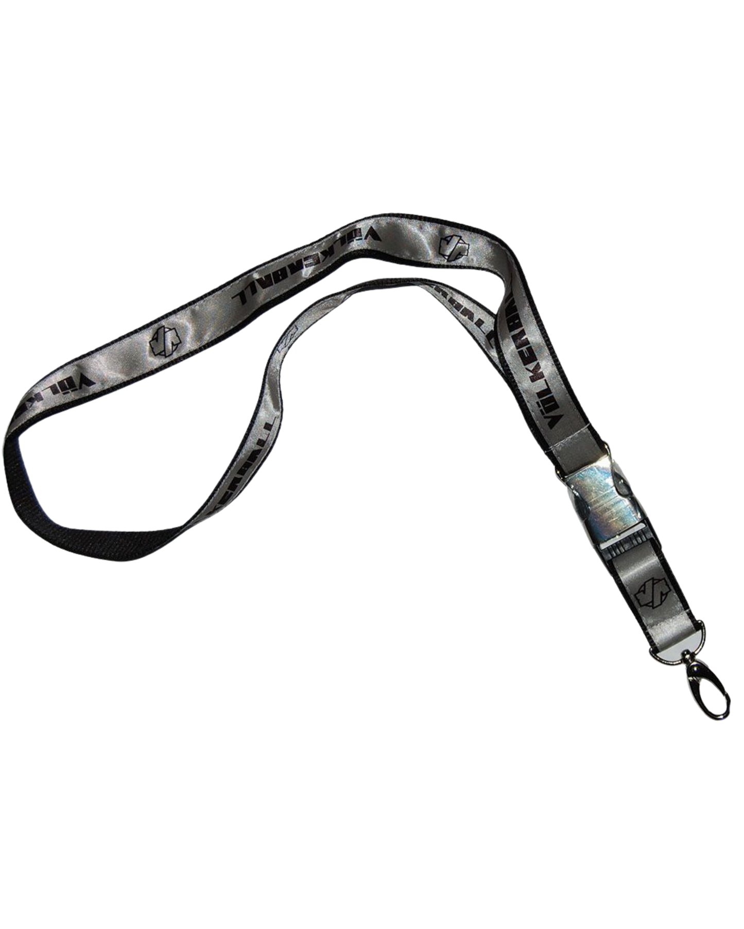 VÖLKERBALL - Lanyard / Keychain "Silver Logo"