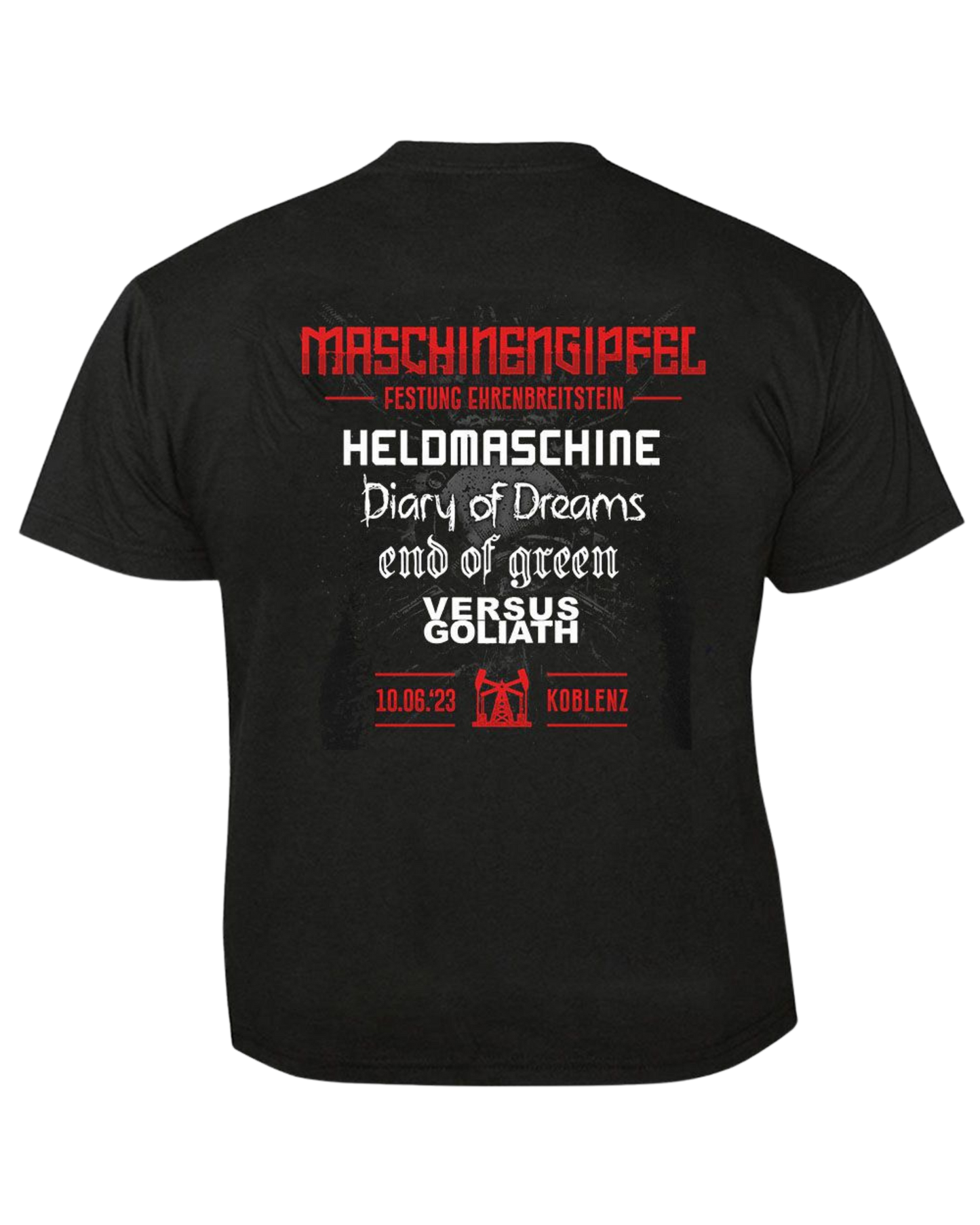 HELDMASCHINE - Machine Summit - 2023 - T-Shirt