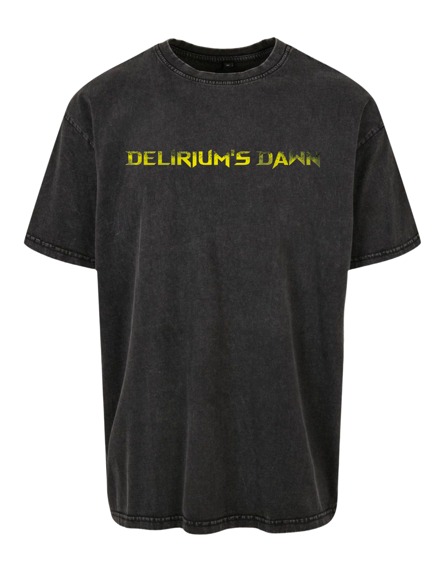 Deliriums Dawn - Oversize T-Shirt "Acid Washed Logo"