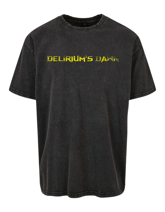 In Dying Lights - Oversize T-Shirt "Acid Washed Logo"