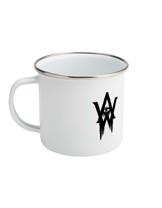We Awake - Emaille Becher "Logo"