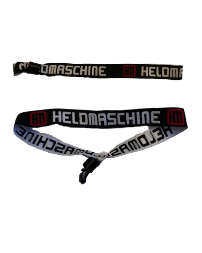 HELDMASCHINE - Logo - Festival - Wristband