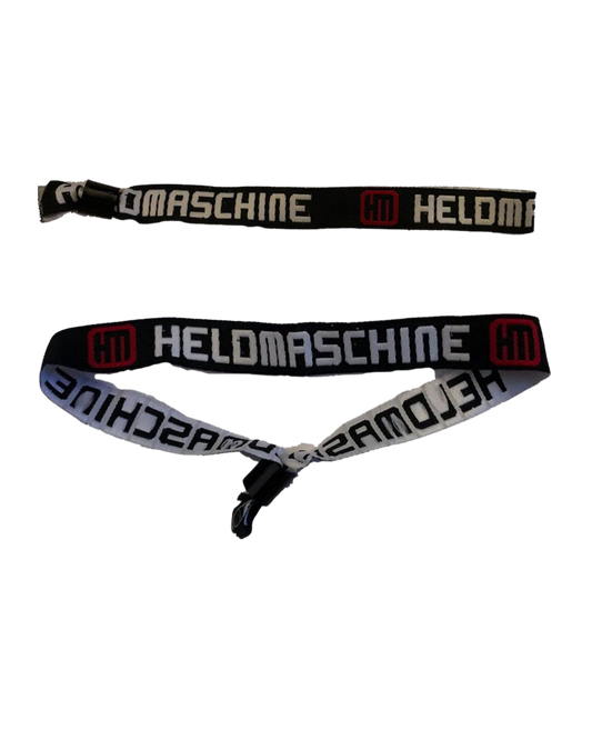 HELDMASCHINE - Logo - Festival - Wristband