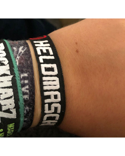 HELDMASCHINE - Logo - Festival - Wristband