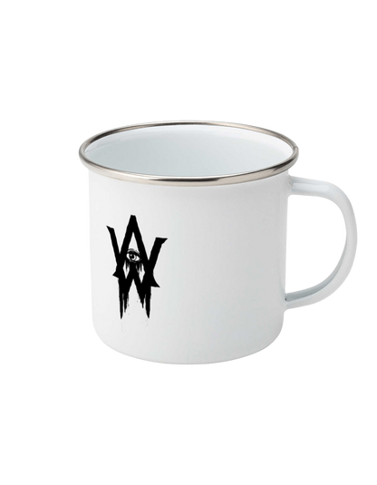 We Awake - Emaille Becher "Logo"