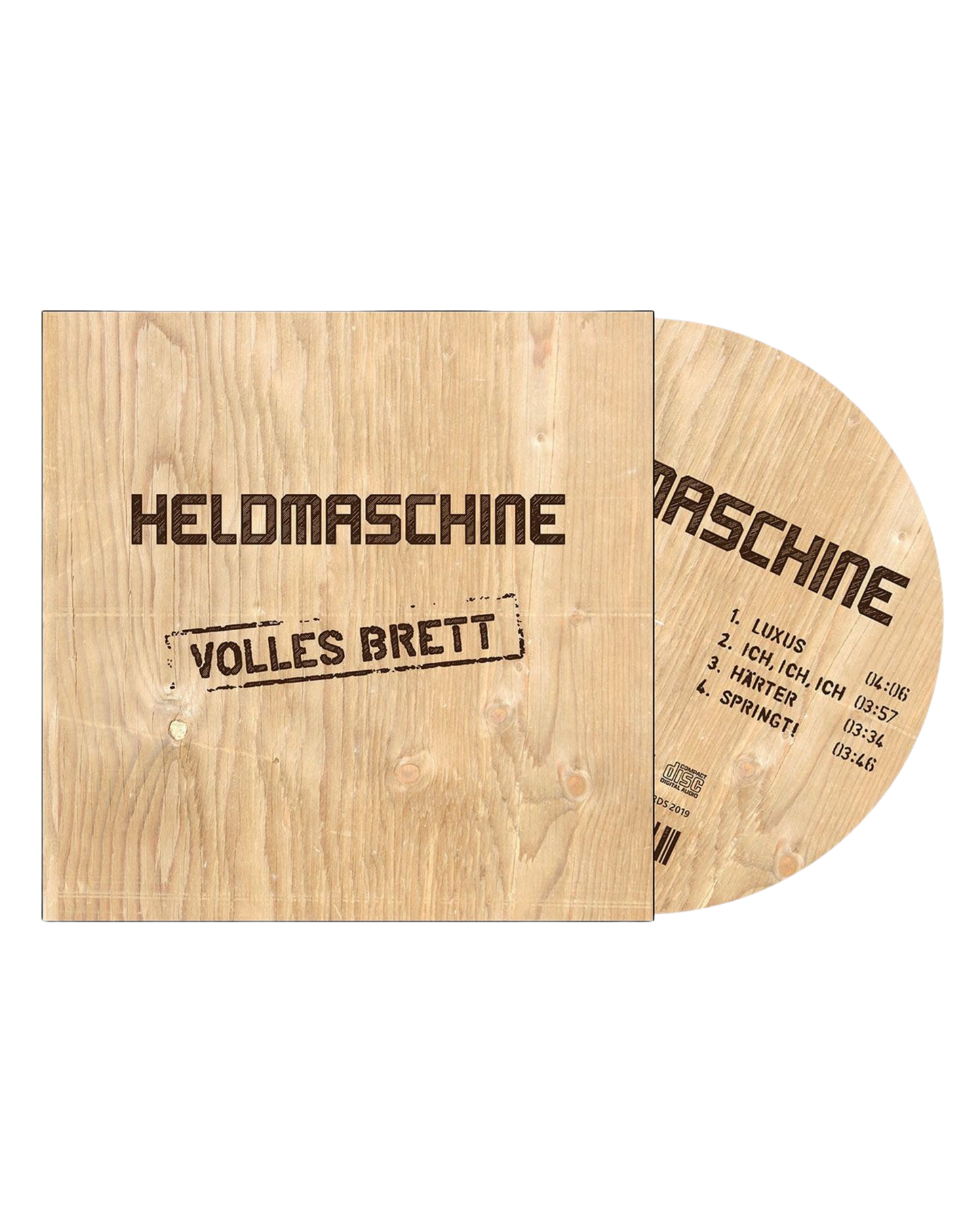 HELDMASCHINE - Volles Brett - EP - CD - Cardsleeve