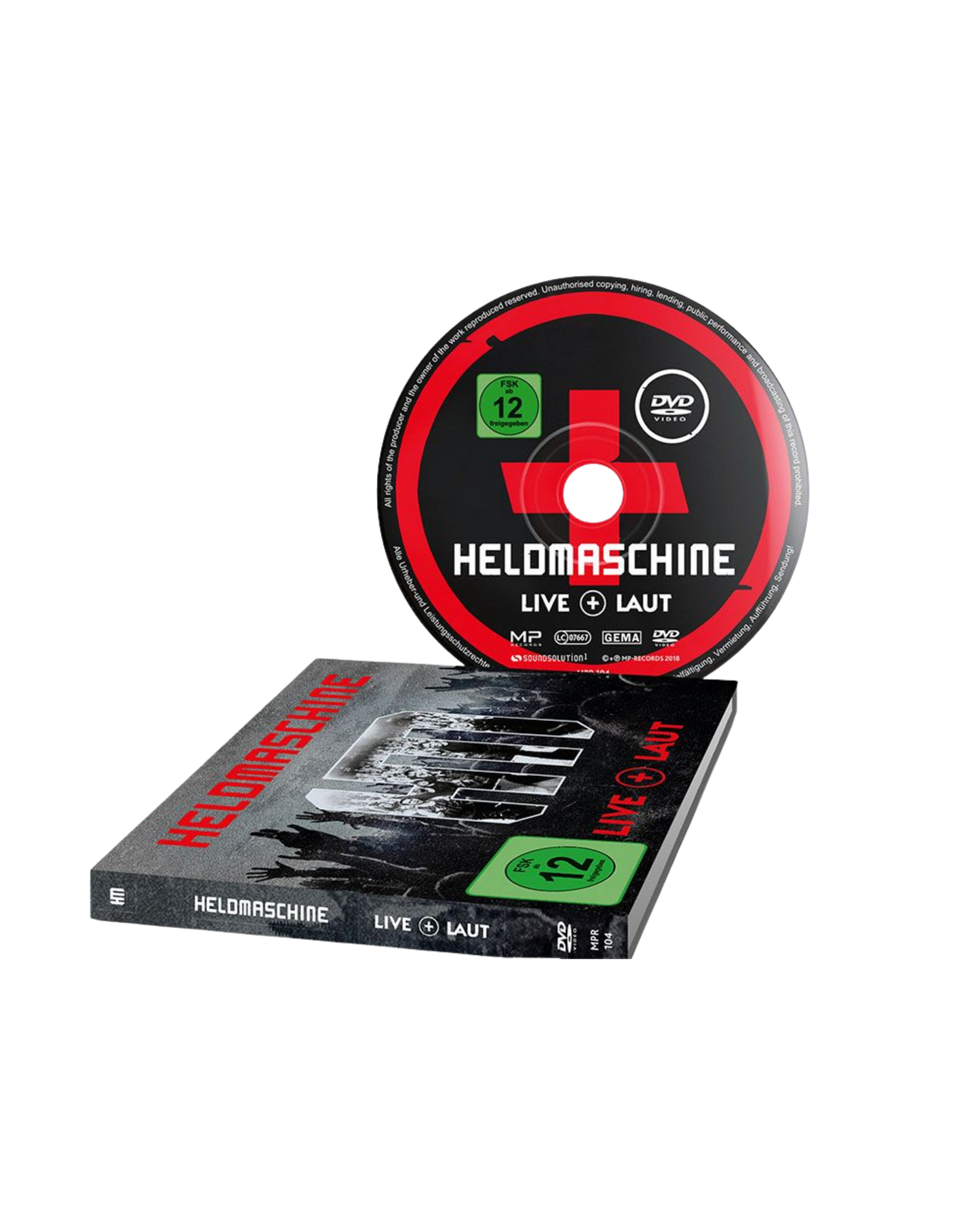 HELDMASCHINE - Live + Laut  - DVD - DIGI