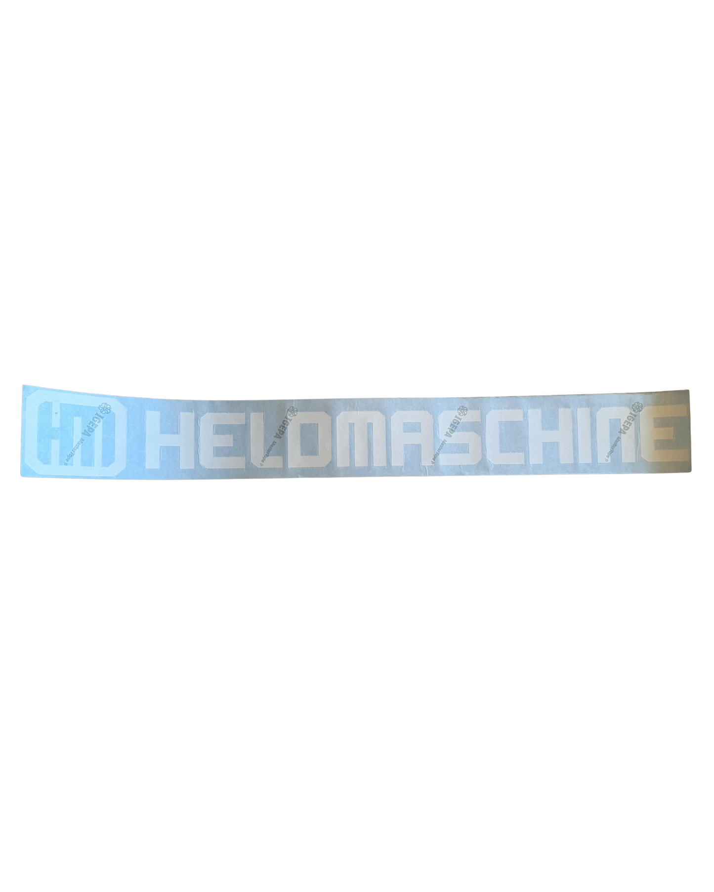 HELDMASCHINE - Carsticker Heckscheibe innen