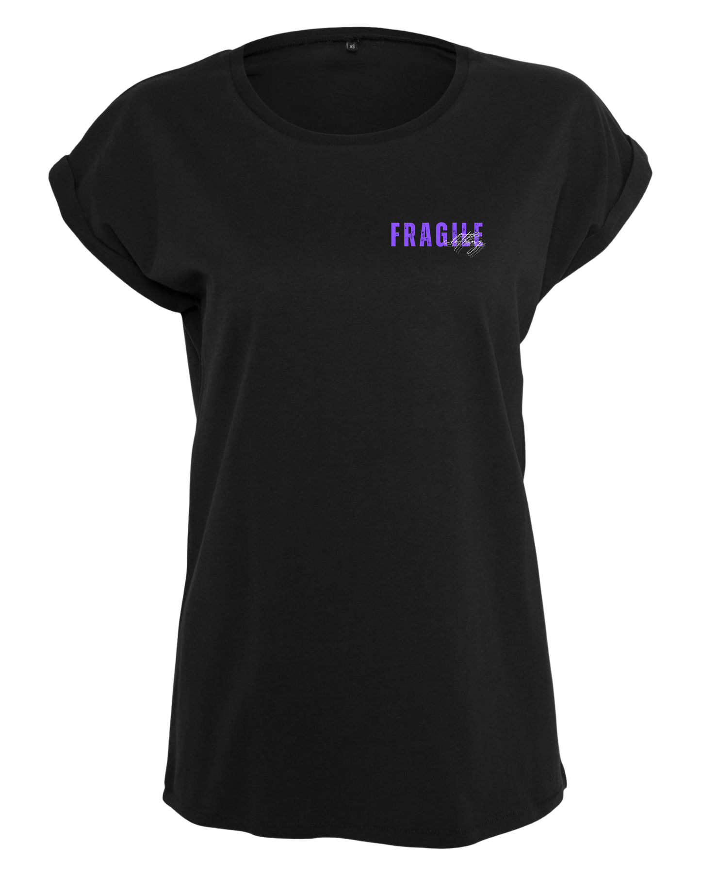 Ladies Extended Shoulder Tee "Bring the Chaos"