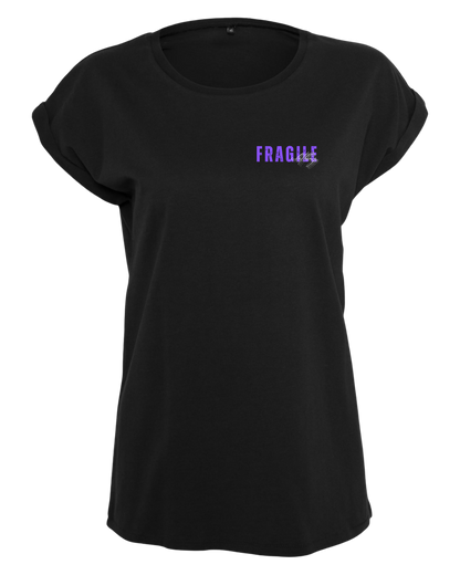 Ladies Extended Shoulder Tee "Bring the Chaos"