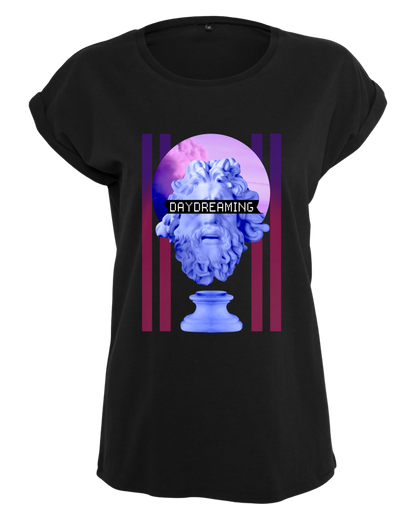 T-shirt à épaules tombantes femme "Daydreaming"