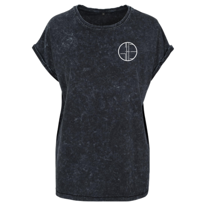 GlassHouseEffect - Acid Washed Ladies T-Shirt "Logo"
