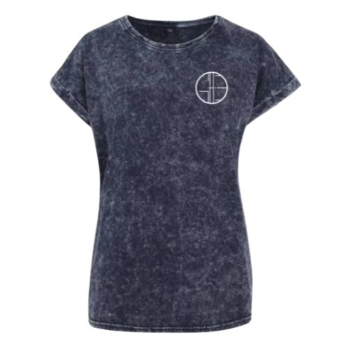 GlassHouseEffect - Acid Washed Ladies T-Shirt "Logo"