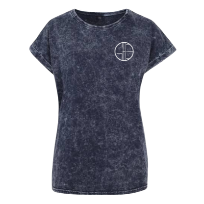 GlassHouseEffect - Acid Washed Ladies T-Shirt "Logo"