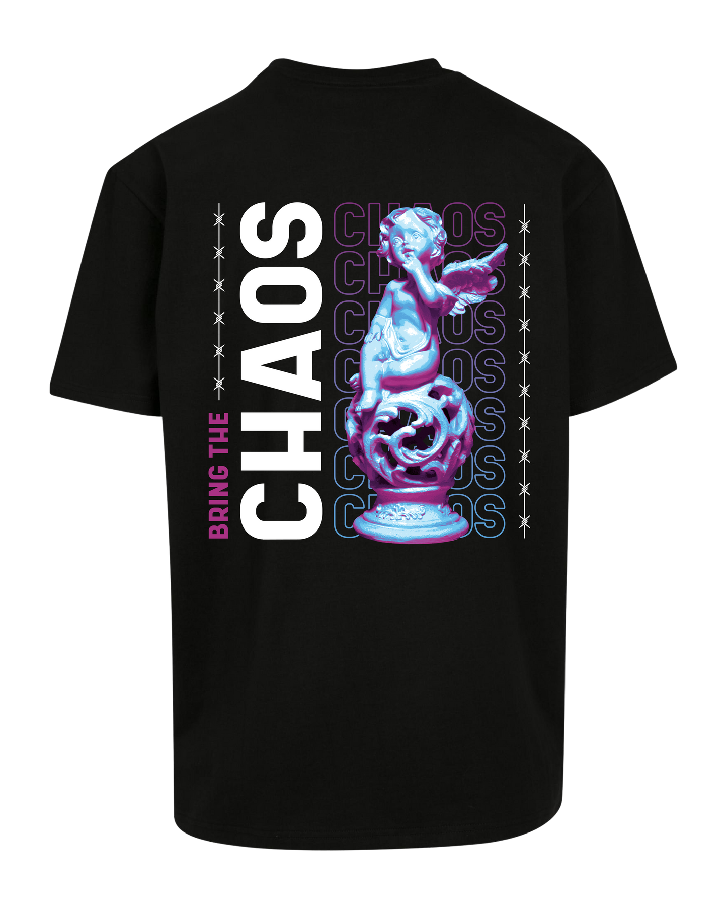 Oversized Tee "Bring the Chaos"