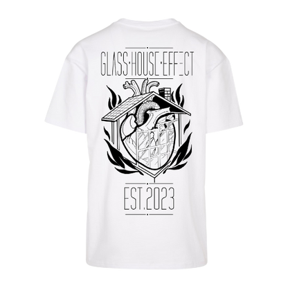 In Dying Lights - Oversize T-Shirt "Acid Washed Logo"