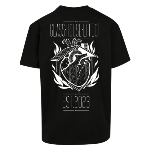 In Dying Lights - Oversize T-Shirt "Acid Washed Logo"