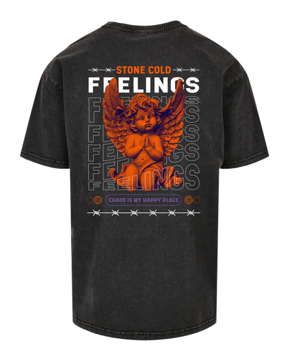T-shirt oversize "Stone Cold Feelings"