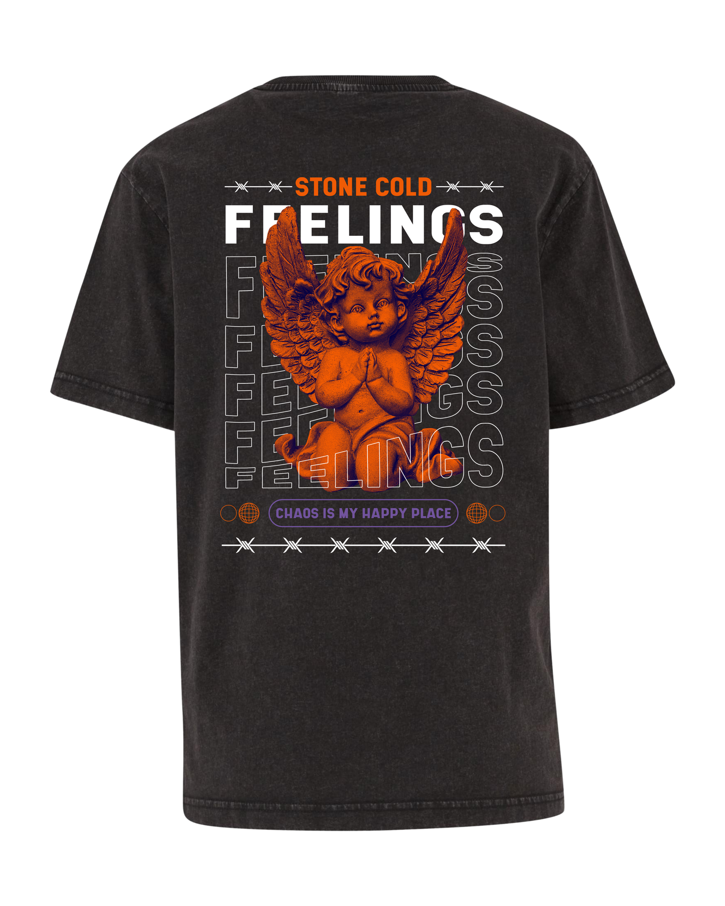 T-shirt vintage femme "Stone Cold Feelings"