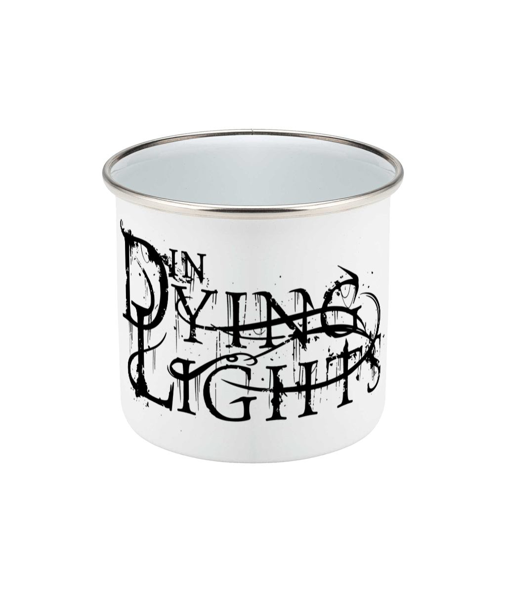 In Dying Lights - Emaille Becher "Logo"