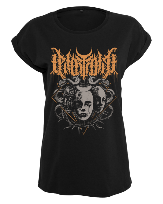 In Dying Lights - Extended Shoulder Ladies T-Shirt "Duck"