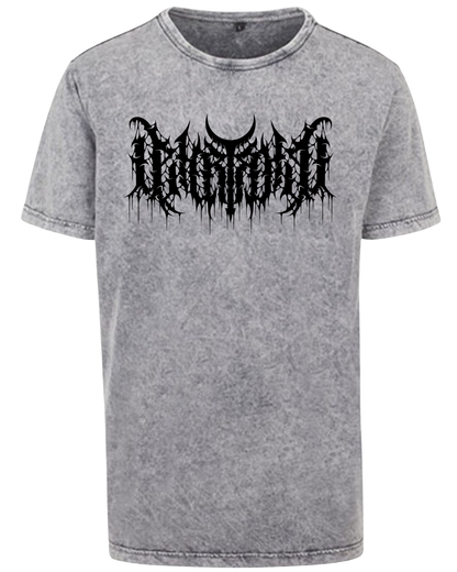 In Dying Lights - Extended Shoulder Ladies T-Shirt "Acid Washed Logo"