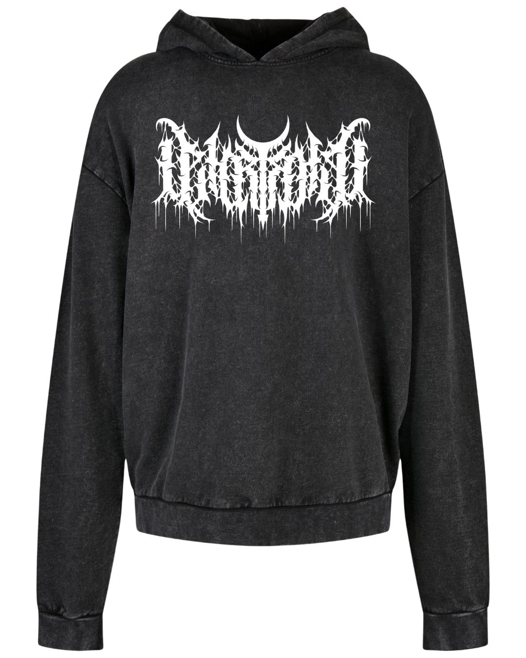 In Dying Lights - Oversize Hoodie "Acid Washed Logo"