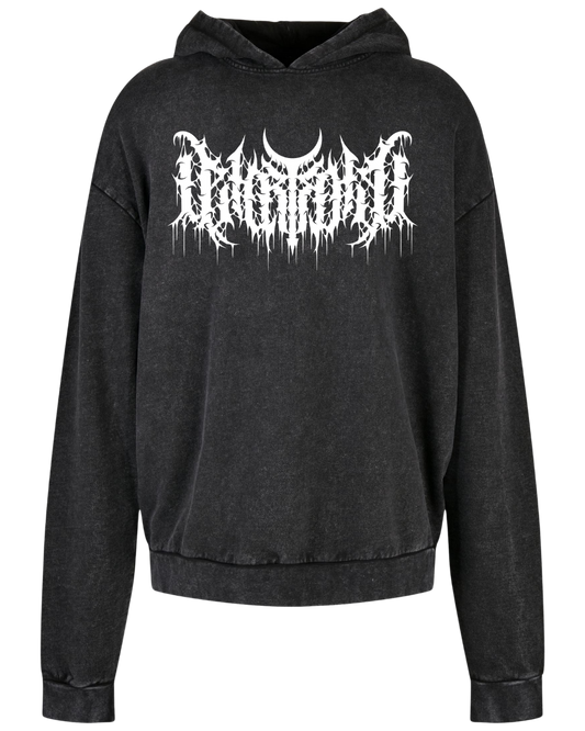 In Dying Lights - Oversize Hoodie "Acid Washed Logo"