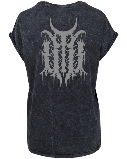 Detartrated - Acid Washed Ladies T-Shirt "Emblem"