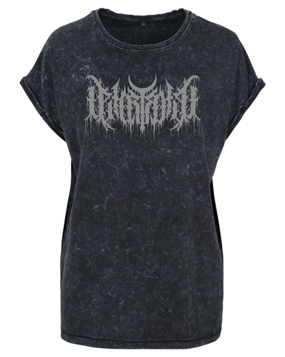 Detartrated - Acid Washed Ladies T-Shirt "Emblem"