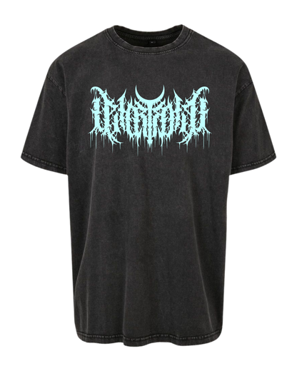 Detartrated - Oversize Acid Washed T-Shirt "Emblem"