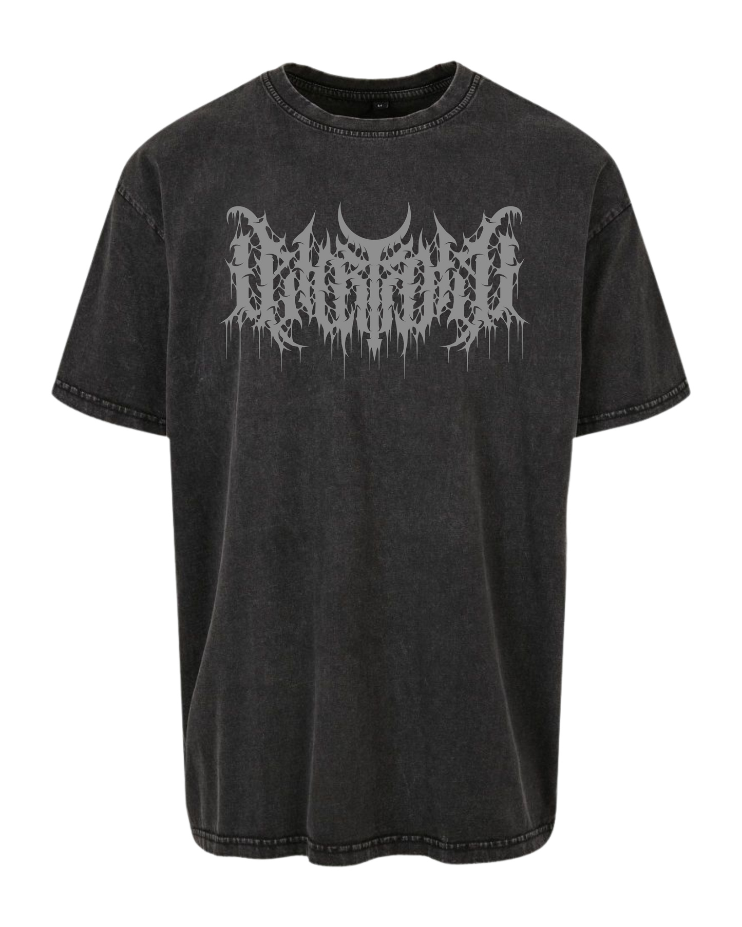 Detartrated - Oversize Acid Washed T-Shirt "Emblem"