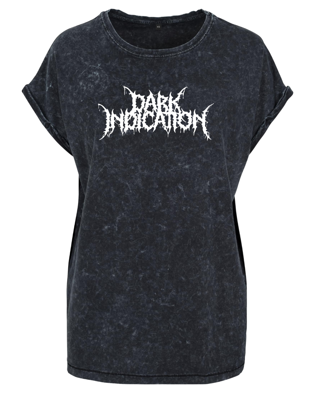 In Dying Lights - Extended Shoulder Ladies T-Shirt "Acid Washed Logo"