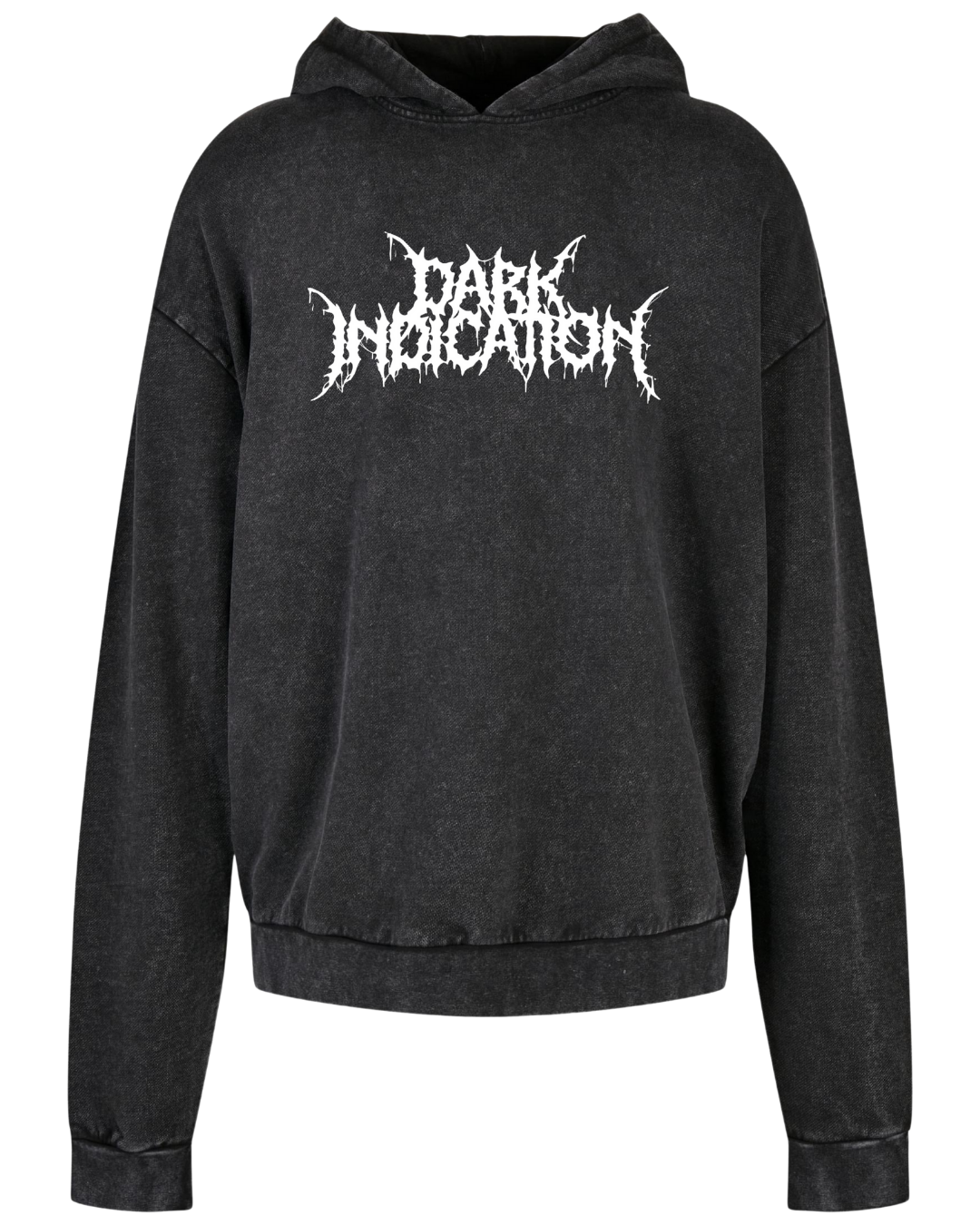 In Dying Lights - Oversize Hoodie "Acid Washed Logo"