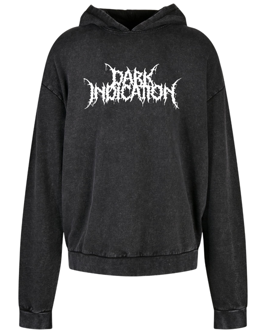 In Dying Lights - Oversize Hoodie "Acid Washed Logo"