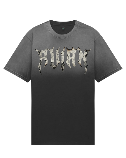 Avian - T-shirt Oversize Ombré "Ash & Fire"