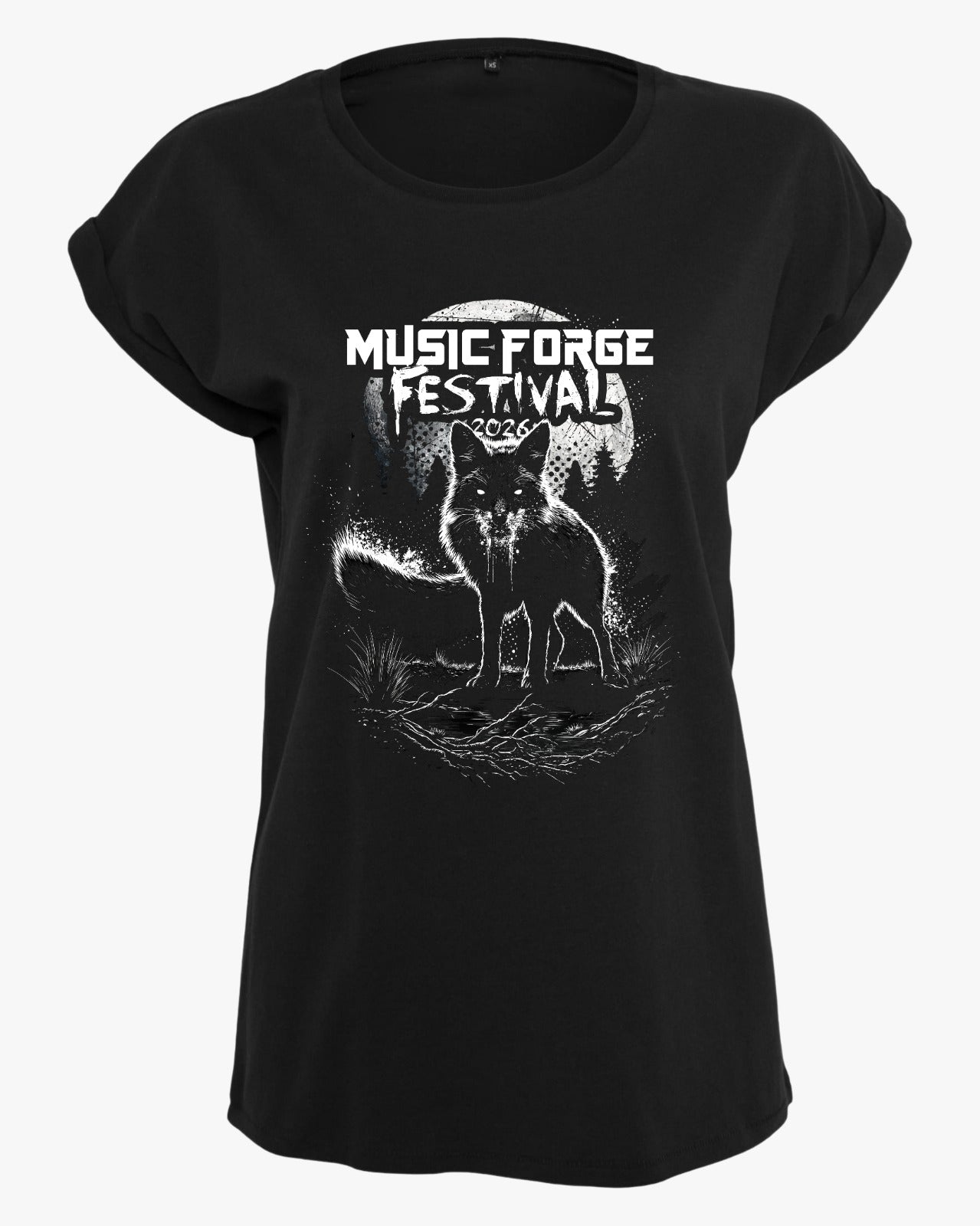Music Forge Festival - Ladies Loose Fit Festival Tee "Fuchs"