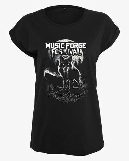 Music Forge Festival - Ladies Loose Fit Festival Tee "Fuchs"