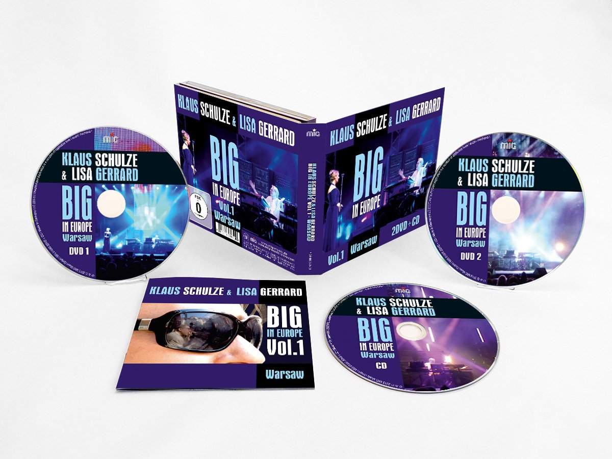 Klaus Schulze  - Big in Europe  Vol. 1 - Warsaw  (CD + 2DVD)
