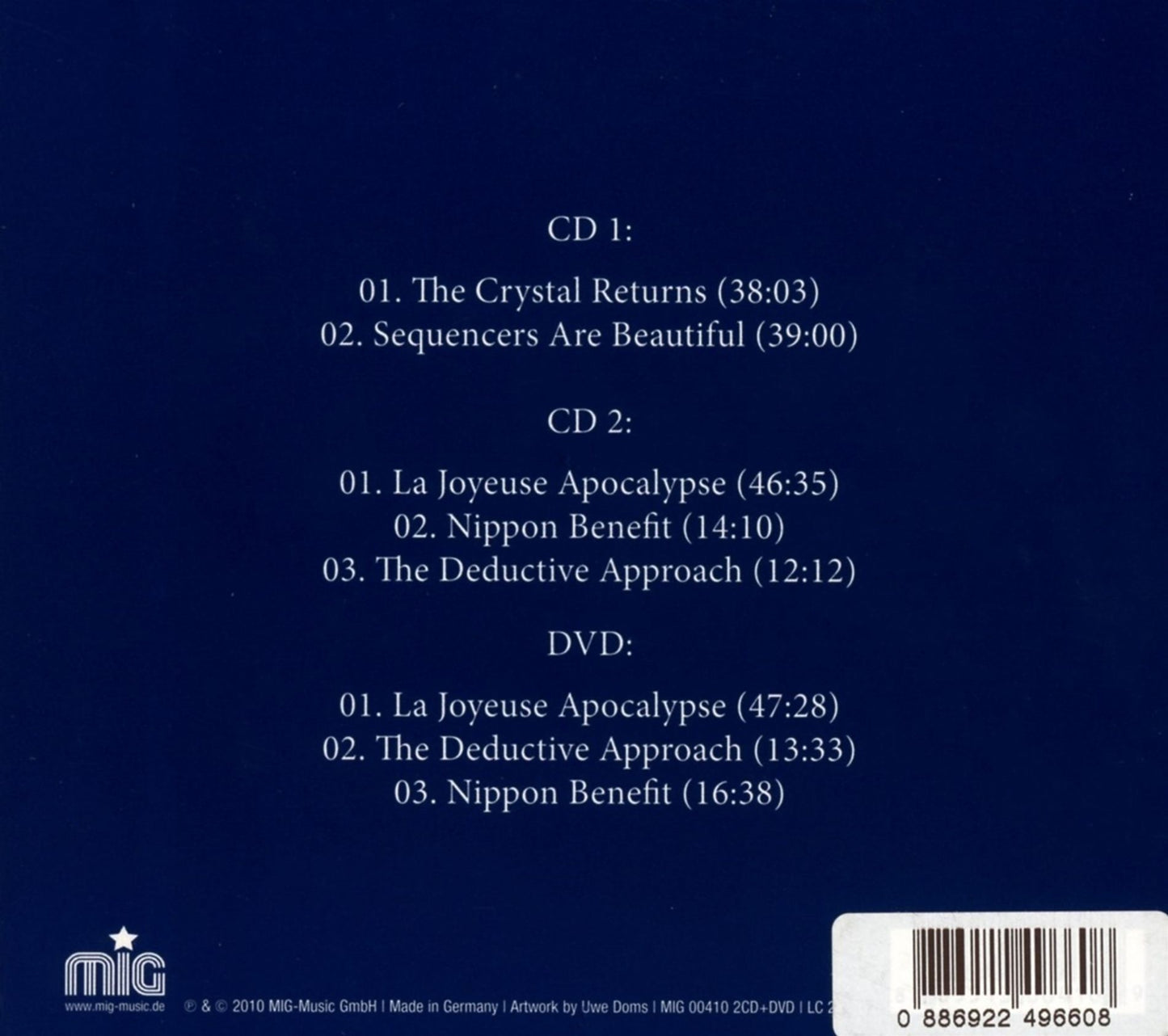Klaus Schulze  - Big in Japan (American Edition) (2CD + DVD)