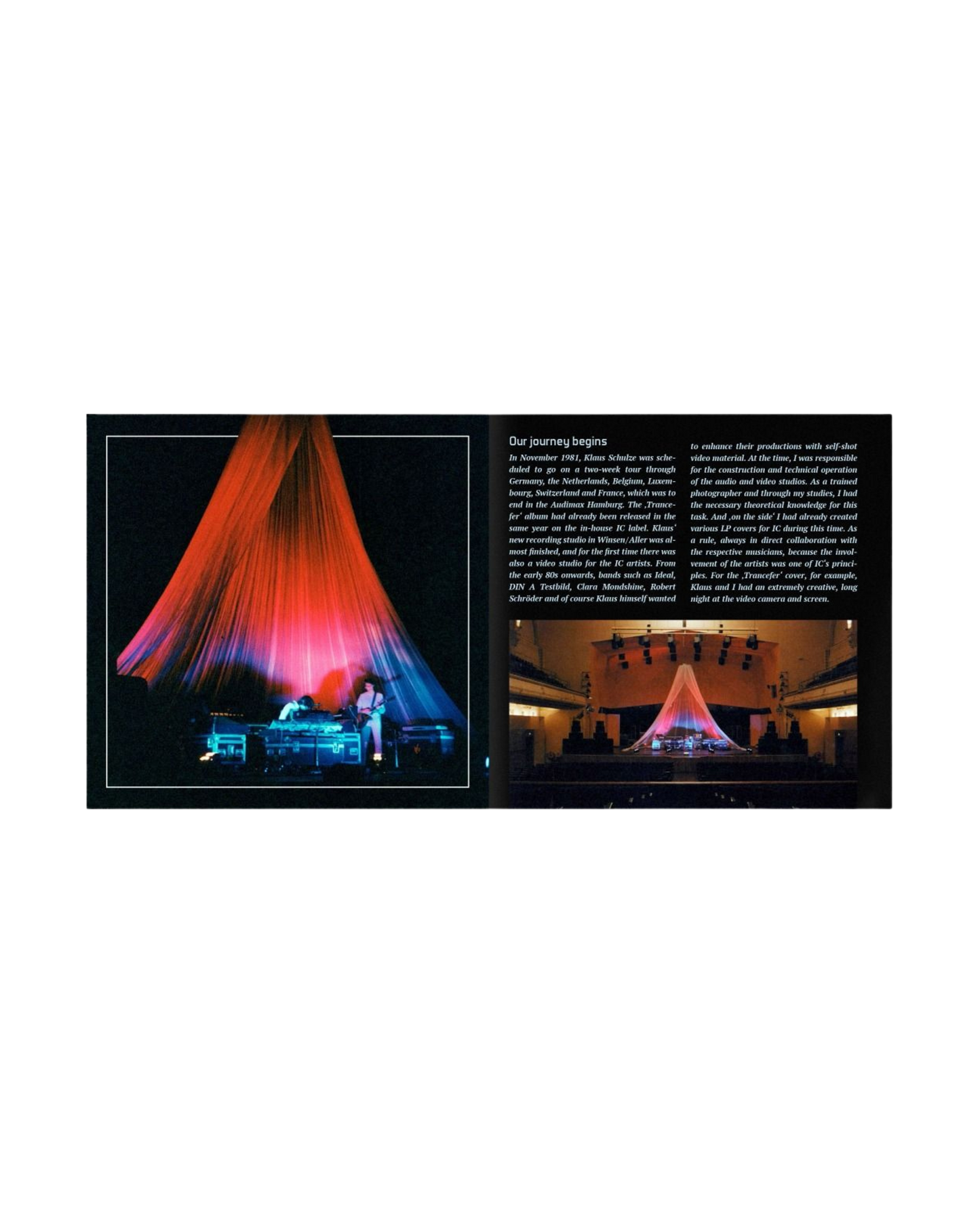 Klaus Schulze - Bon Voyage - 2CD+DVD