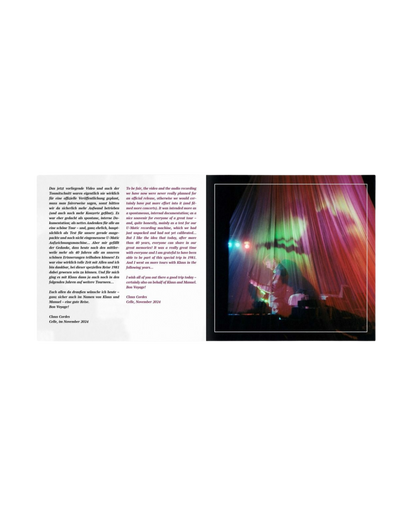 Klaus Schulze - Bon Voyage - 2CD+DVD