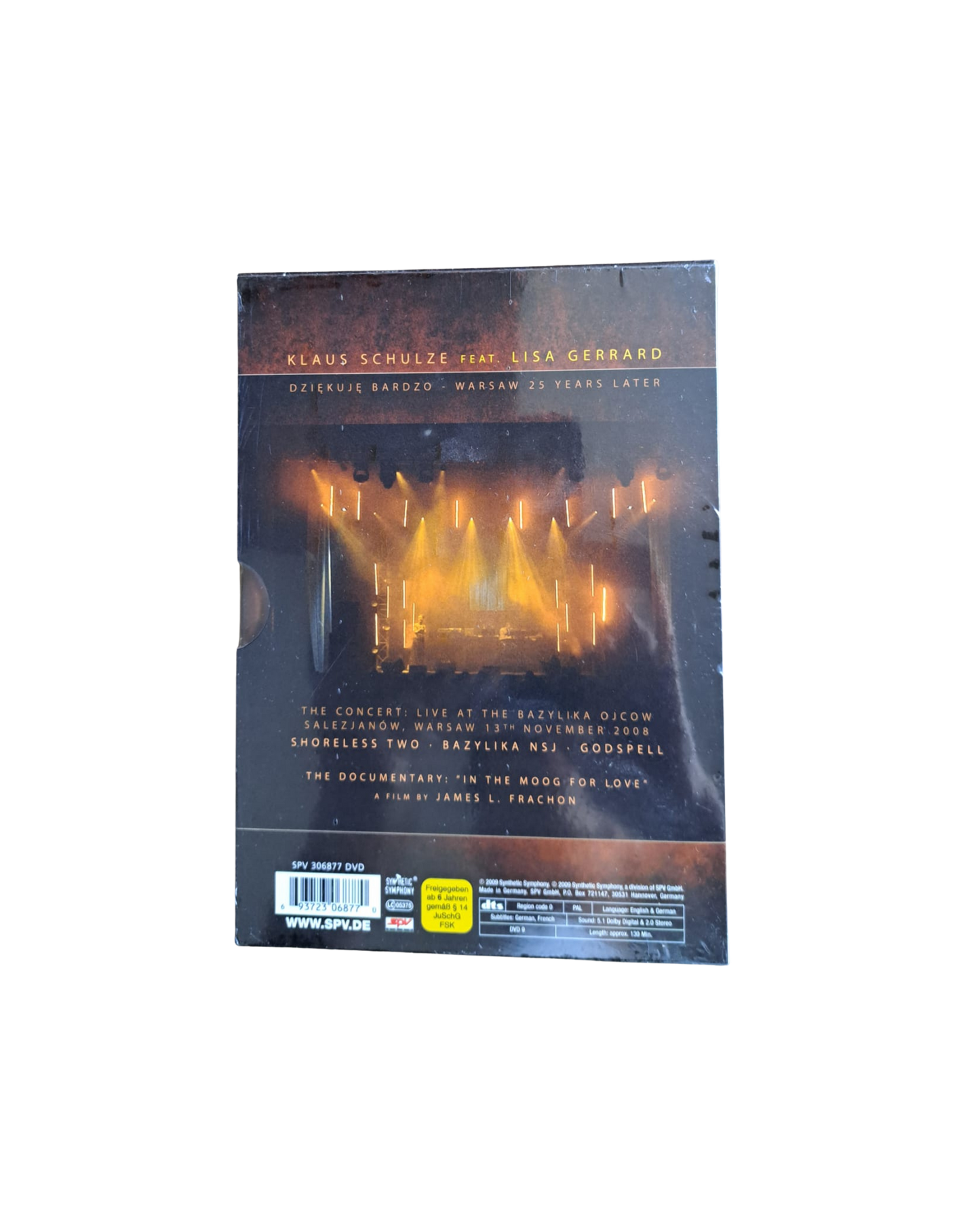 Klaus Schulze  - Dziekuje Bardzo - DVD - DIGI