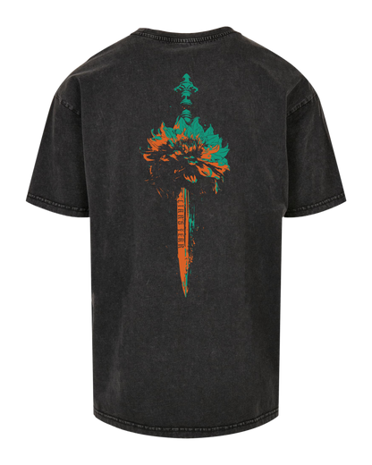 Liar's Fear - Oversize Acid Washed T-Shirt "Dolch"