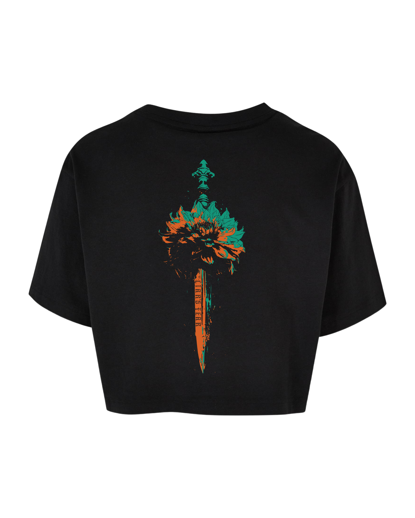 Liar's Fear - Ladies Crop Top "Dolch"