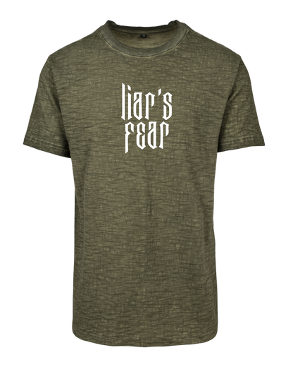 Liar's Fear - Spray Dye T-Shirt "Liar's Fear Logo Front"
